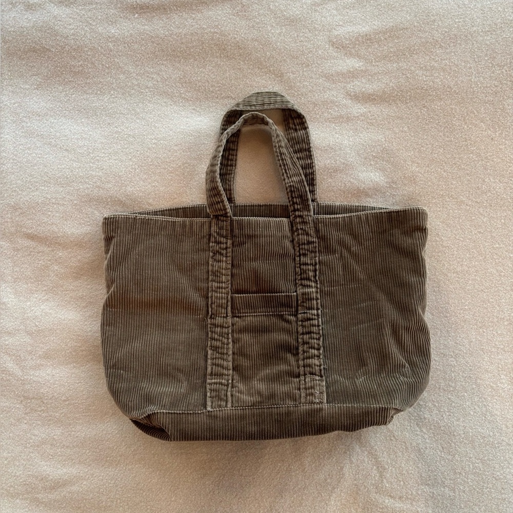 Vintage Corduroy Tote